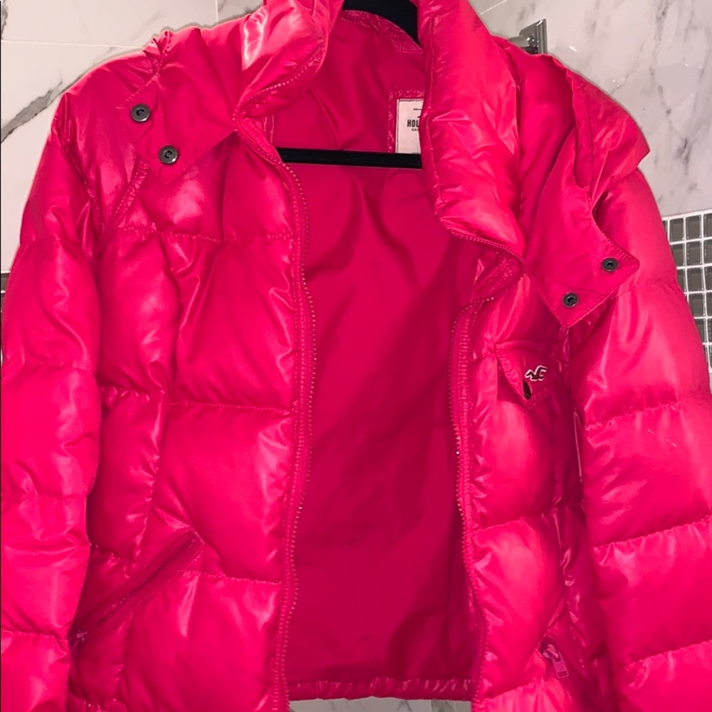 Pink Puffer Jacket